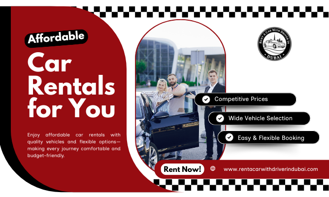 Corporate Car Rentals with Driver in Dubai